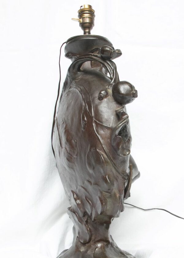 Très grand vase gourde art nouveau de Jules Jouant (1882-1921) – Image 2
