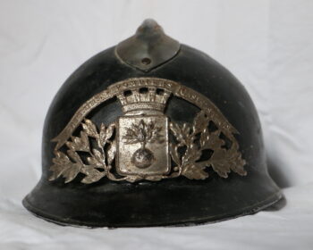 Casque Adrian Sapeurs Pompiers de Castelsarrasin- modèle 1926