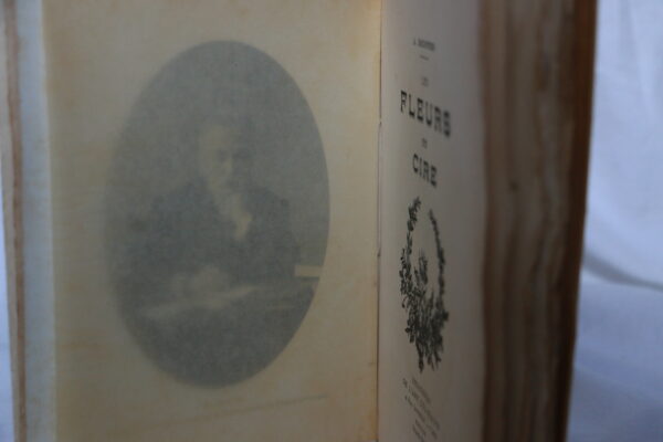 Les Fleurs en cire par Auguste Escoffier - exemplaire sur Hollande numéroté et dédicacé - Edition Paris - septembre 1910 – Image 7
