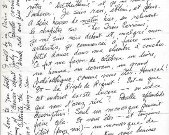 Henry Miller – Autograph; Lot with 26 letters to Joseph Delteil and Caroline Delteil – 1935/1977