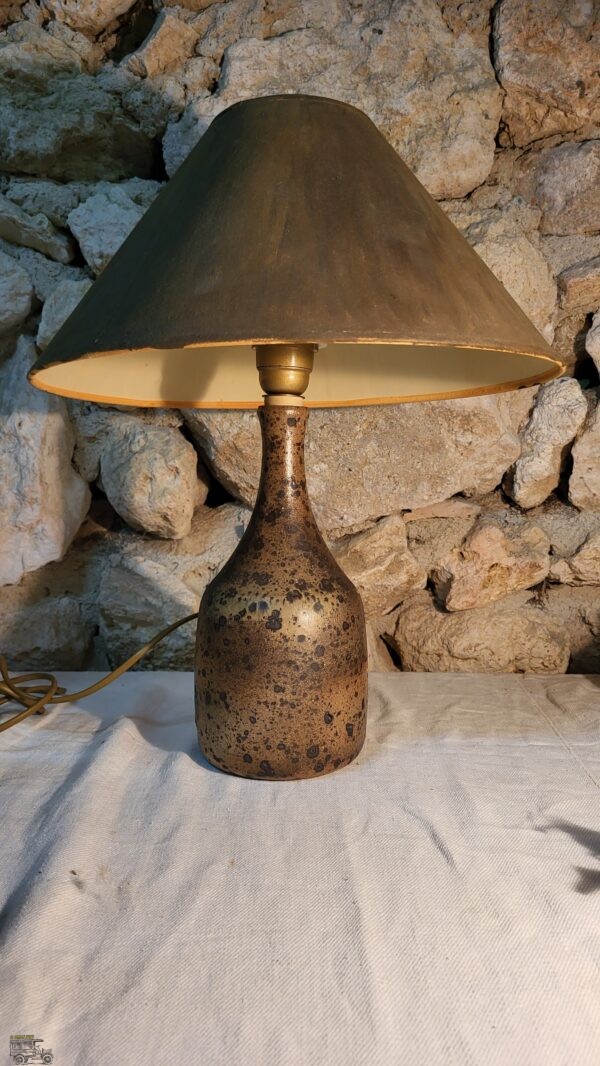 Lampe Grès pyrité Robert DEBLANDER circa 1970 – Image 12