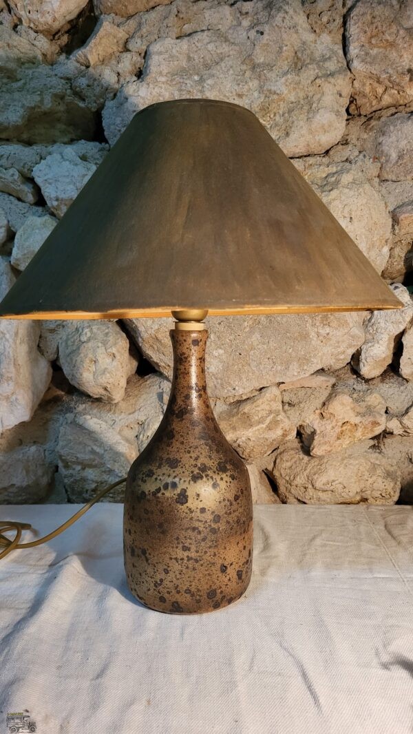 Lampe Grès pyrité Robert DEBLANDER circa 1970 – Image 11