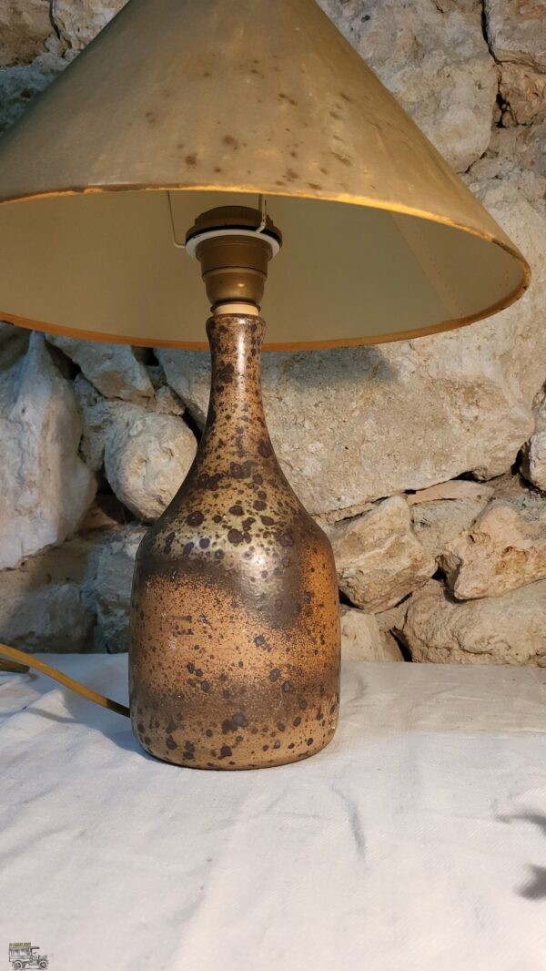 Lampe Grès pyrité Robert DEBLANDER circa 1970 – Image 7